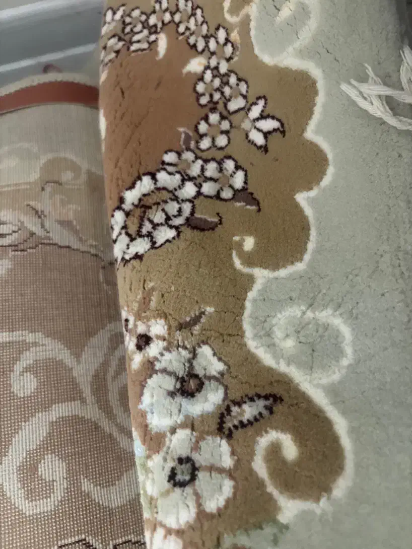 فرش ماشینی ۱۲ متری کرم|فرش|بندر ماهشهر, |دیوار