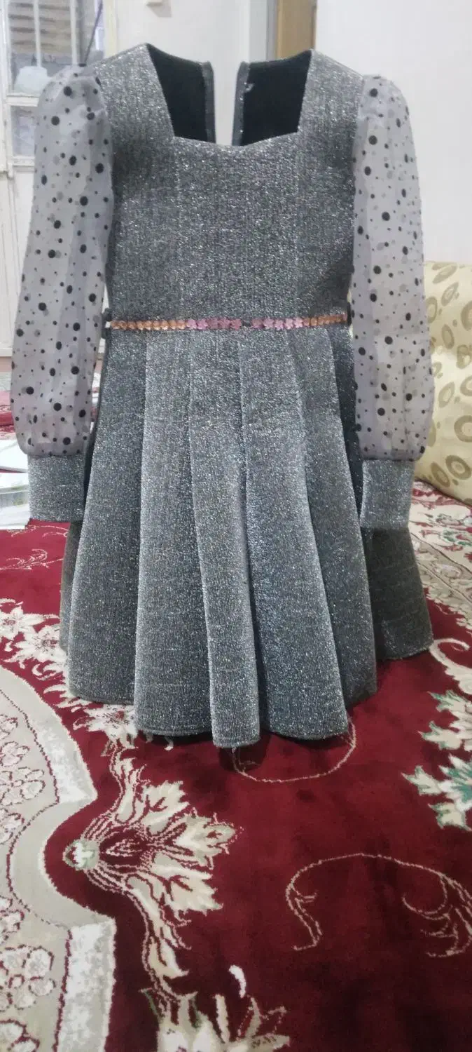 پیراهن دخترانه|کفش و لباس بچه|هرسین, |دیوار