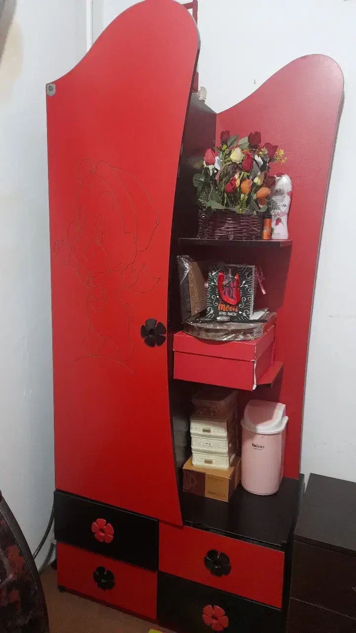 سرویس خواب بچه کارکرده|تخت و سرویس خواب|سرخنکلاته, |دیوار