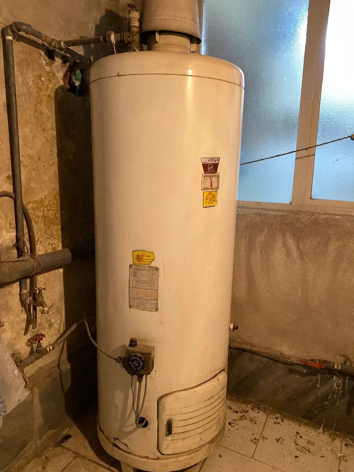 ابگرمکن زمینی (ایستاده)|آبگرمکن، پکیج، شوفاژ|تهران, فرزانه|دیوار