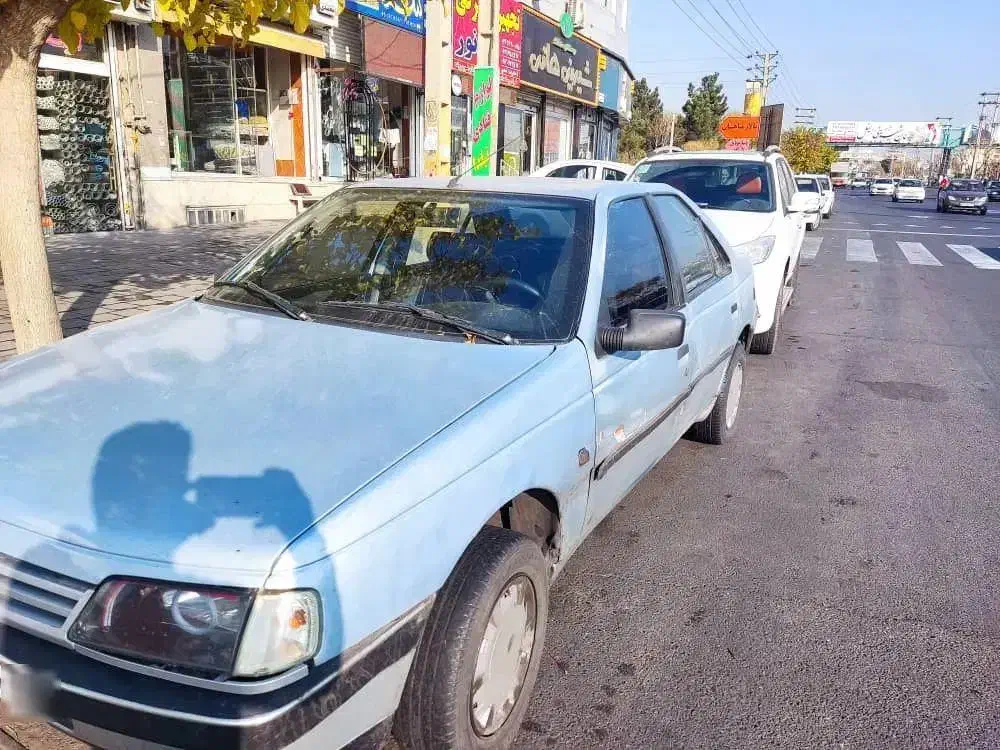پژو آردی روا دوگانه 86 آبی نقره ای چراغ لکولر روشن|خودرو سواری و وانت|کرج, شهرک بنفشه|دیوار