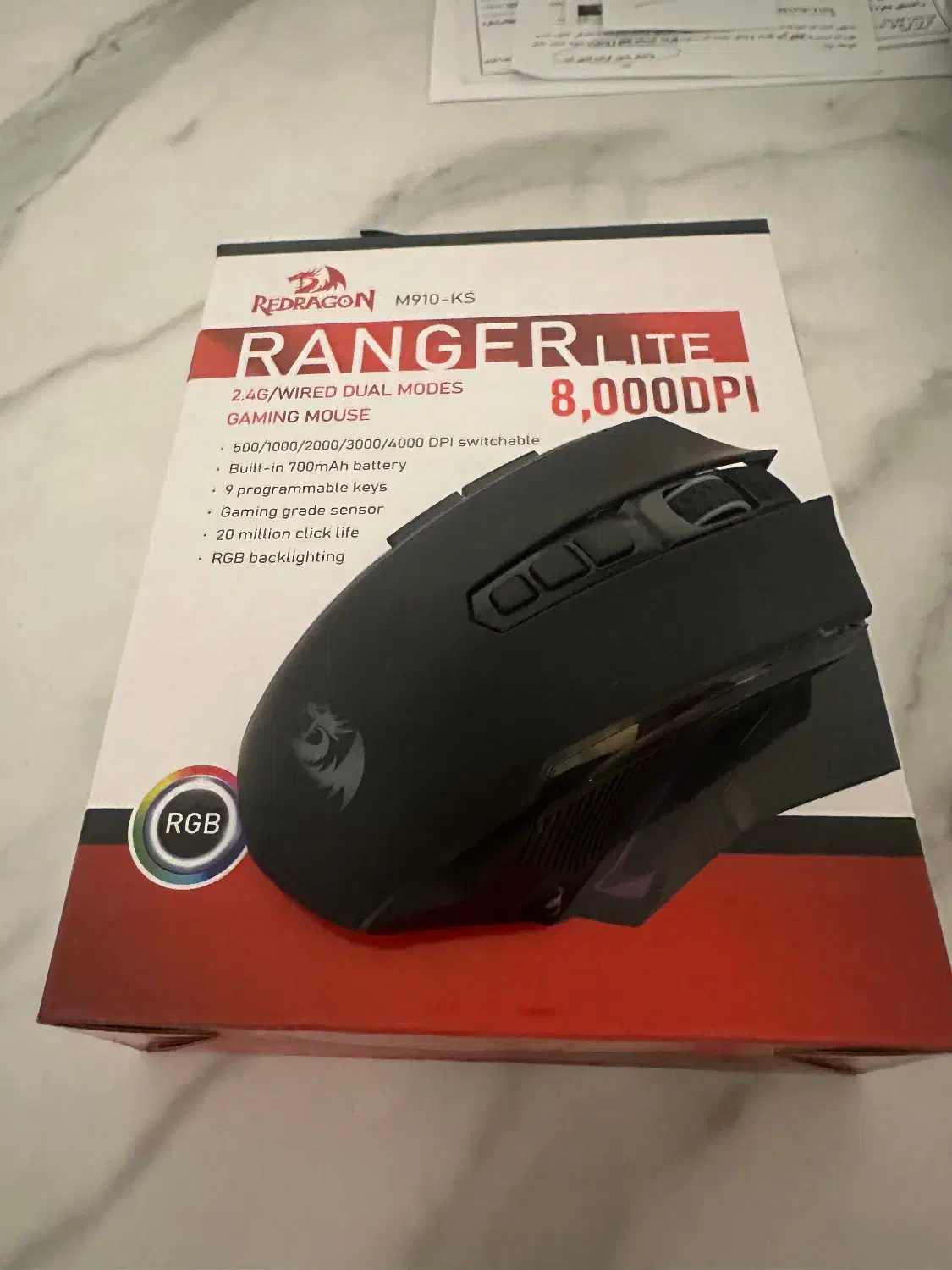 موس گیمینگ رد دراگون|قطعات و لوازم جانبی رایانه|شاهرود, |دیوار