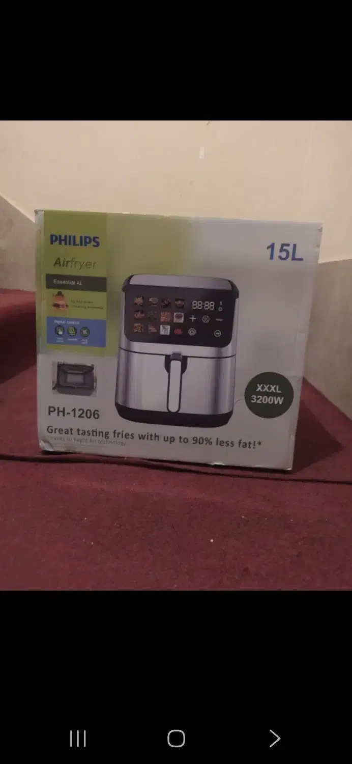 سرخ کن  بدون روغن ۱۵لیتری فلیپس|اجاق گاز و لوازم برقی پخت‌وپز|سبزوار, مدرس|دیوار