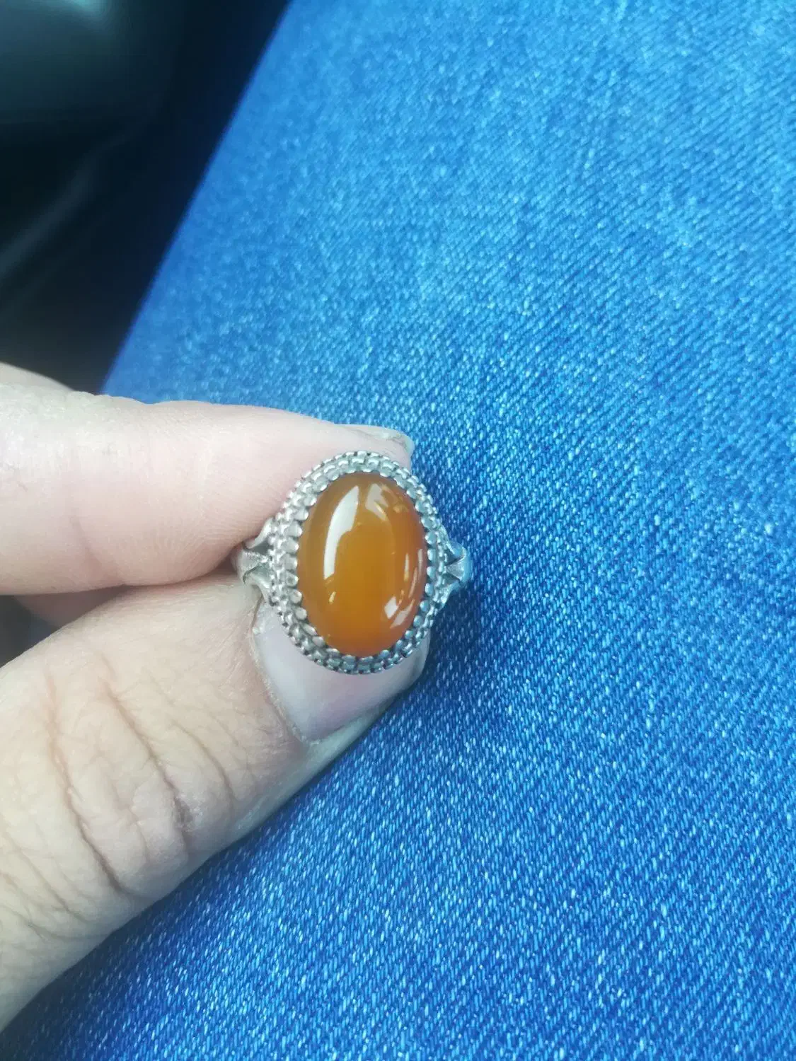 انگشتر شرف شمس و عقیق|جواهرات|اسلامآباد غرب, |دیوار