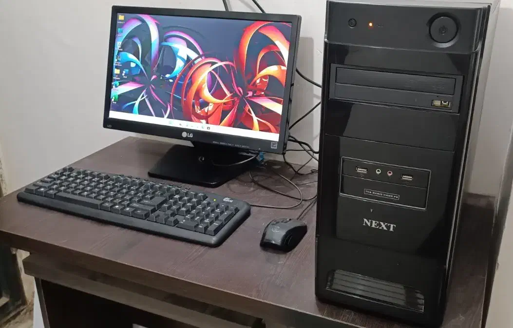 کامپیوتر i5 Ram10G SSD 128 VGA 1G HDD 500 LED19|رایانه رومیزی|قزوین, |دیوار