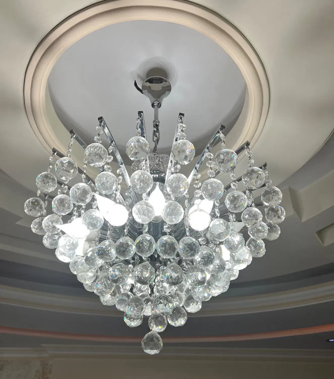 لوستر ۲۲ شاخه شرکتی خارجی|لوستر و چراغ آویز|اسلام‌شهر, مطهری|دیوار