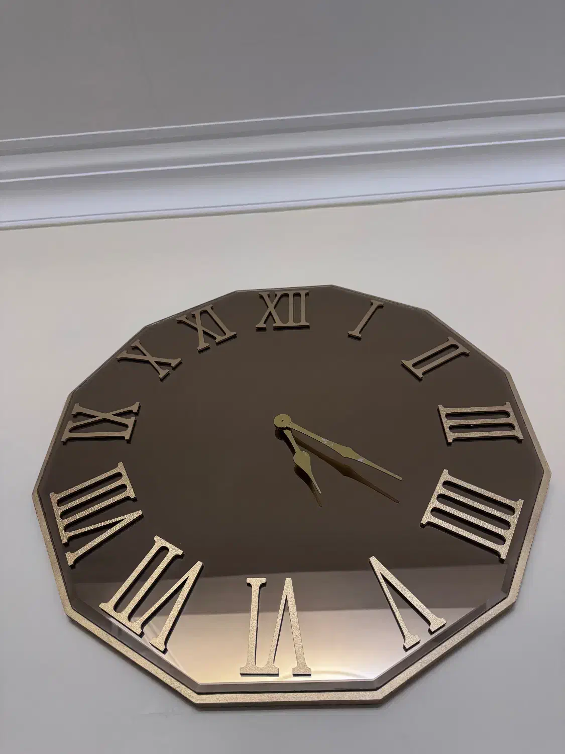 ساعت آیینه ای قطر60سانت|ساعت دیواری و تزئینی|تهران, آبشار تهران (دریاچه)|دیوار