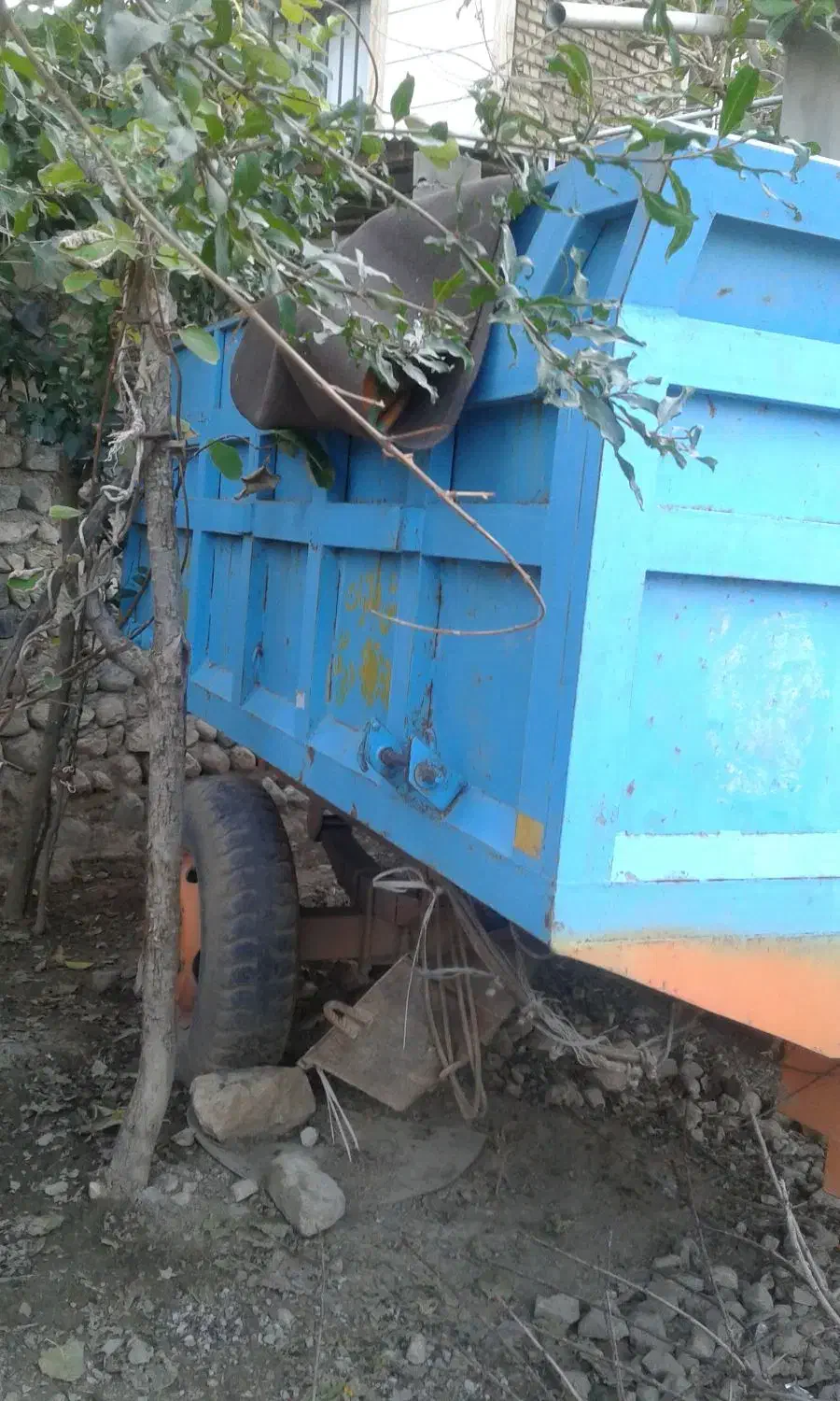 ترلی تراکتور ساخت علی ربی|خودرو سنگین|گالیکش, |دیوار