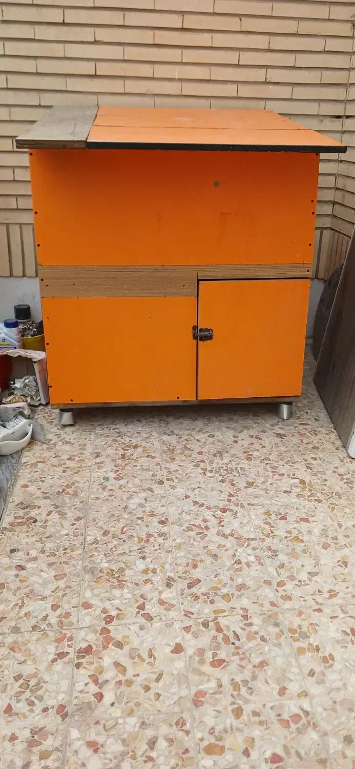 لانه بزرگ سگ ام دی اف|لوازم جانبی حیوانات|فولادشهر, A6|دیوار