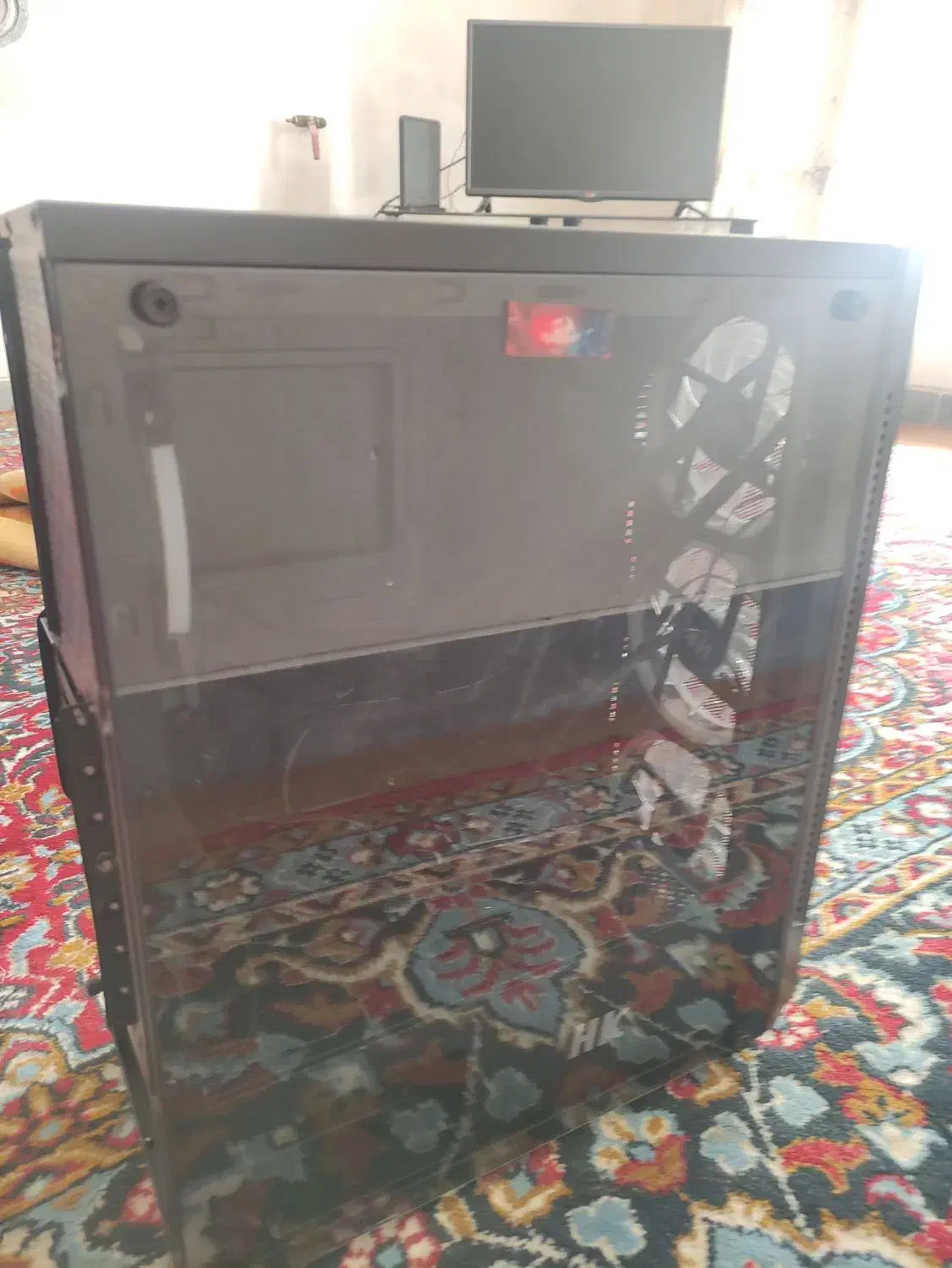 کیس گیمینگ مدل Huntkey L320-35|قطعات و لوازم جانبی رایانه|سپیدان, |دیوار