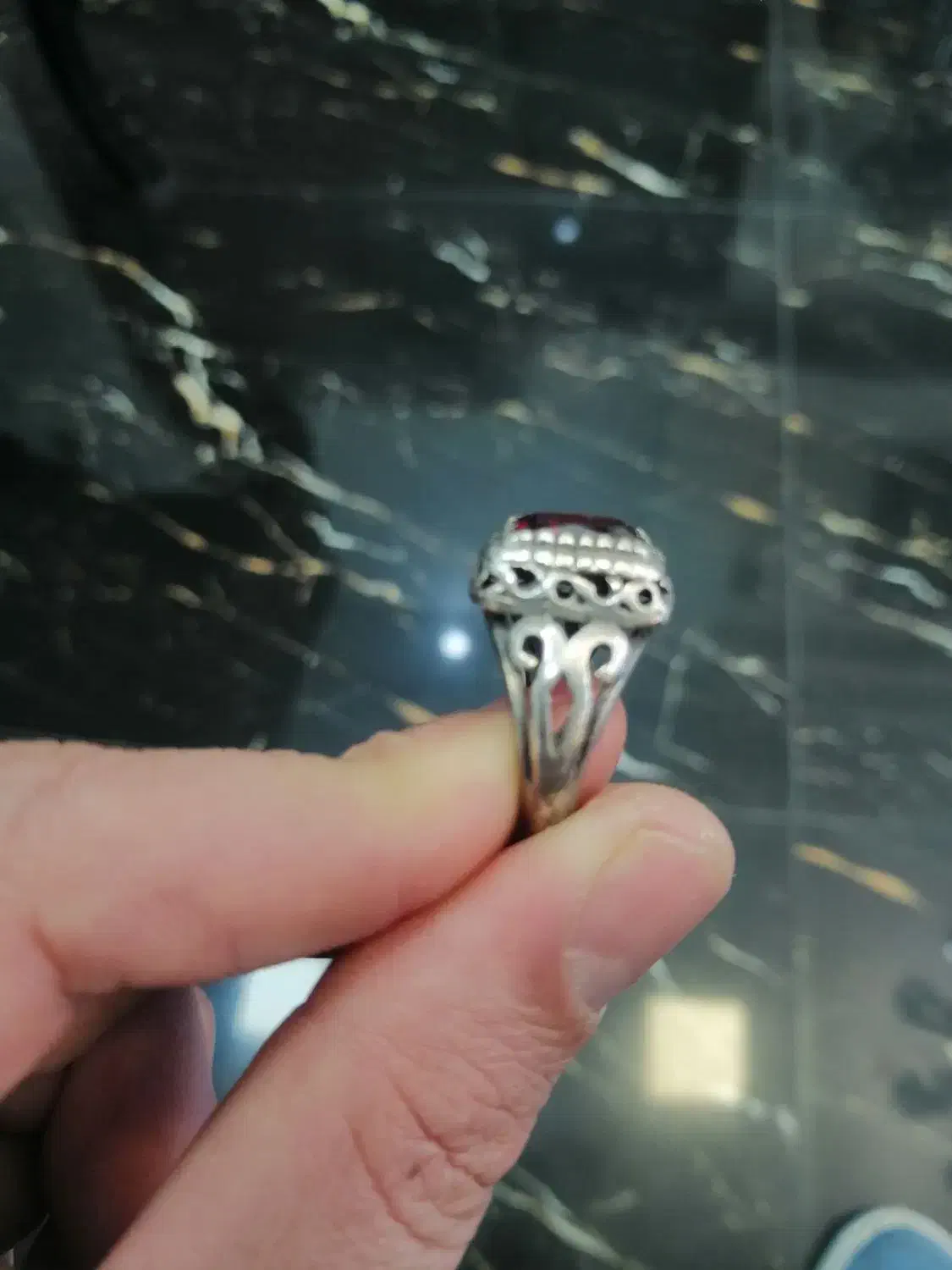 انگشتر یاقوت سرخ|جواهرات|اندیشه, اندیشه فاز ۲|دیوار