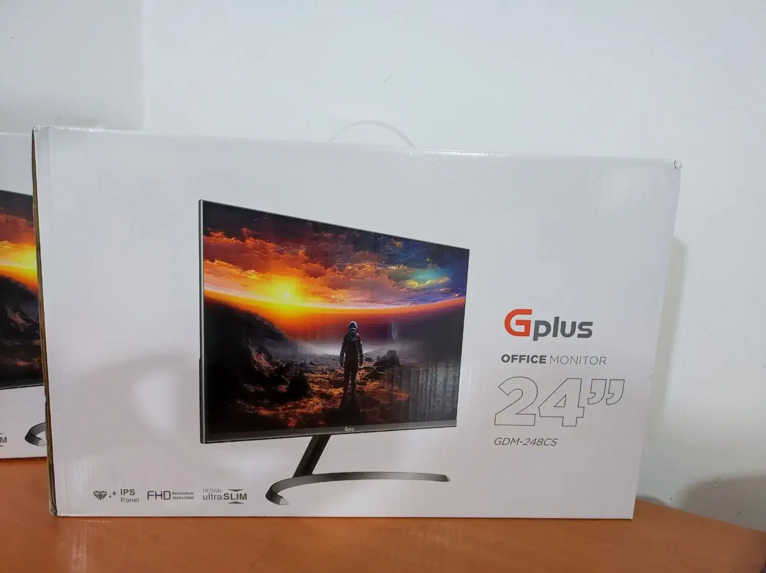 دو عددمانیتور ۲۴ اینچ جی پلاس ، اکبند باقیمت مناسب|قطعات و لوازم جانبی رایانه|محمدشهر, محمدشهر|دیوار