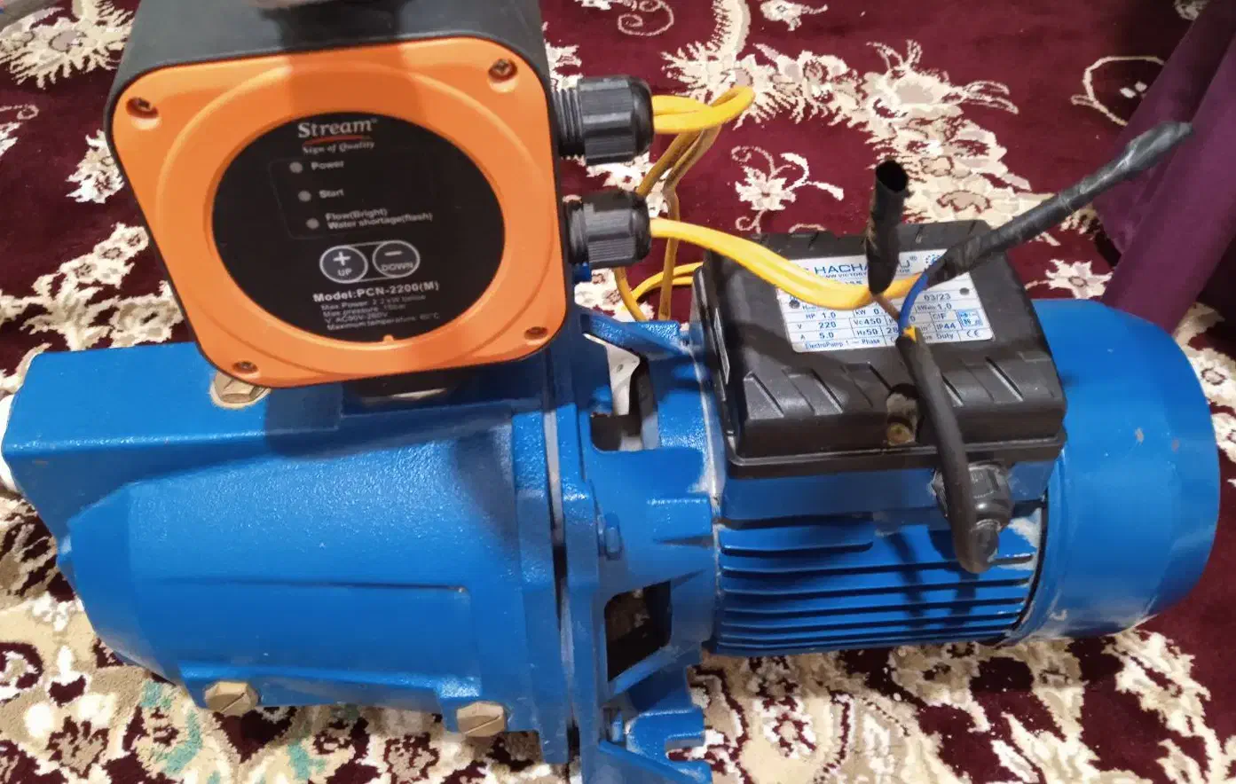 پمپ آب جتی یک اسب هاچوسو|مصالح و تجهیزات ساختمان|اسفراین, |دیوار