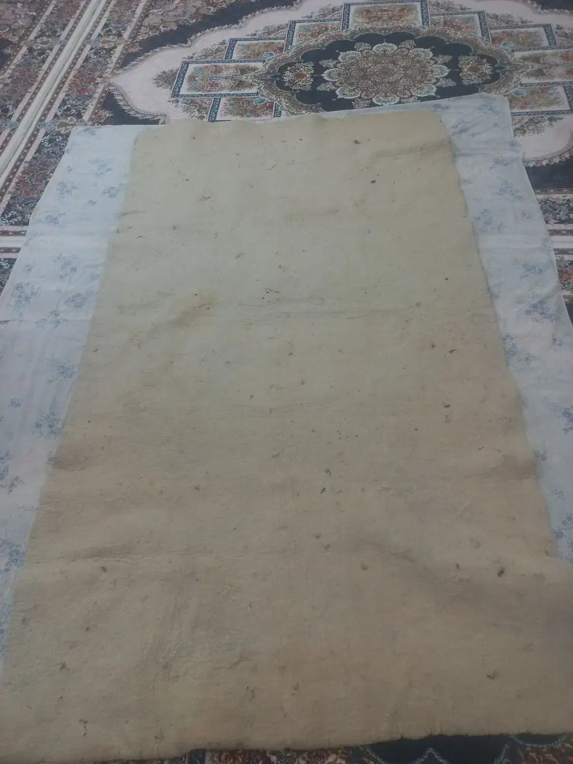 نوه یا نمد با پشم گوسفند در حد صفر|رختخواب، بالش، پتو|کامیاران, |دیوار