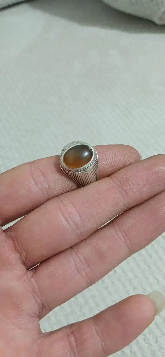 انگشتر نقره عقیق جزء یمن|جواهرات|قم, هنرستان|دیوار