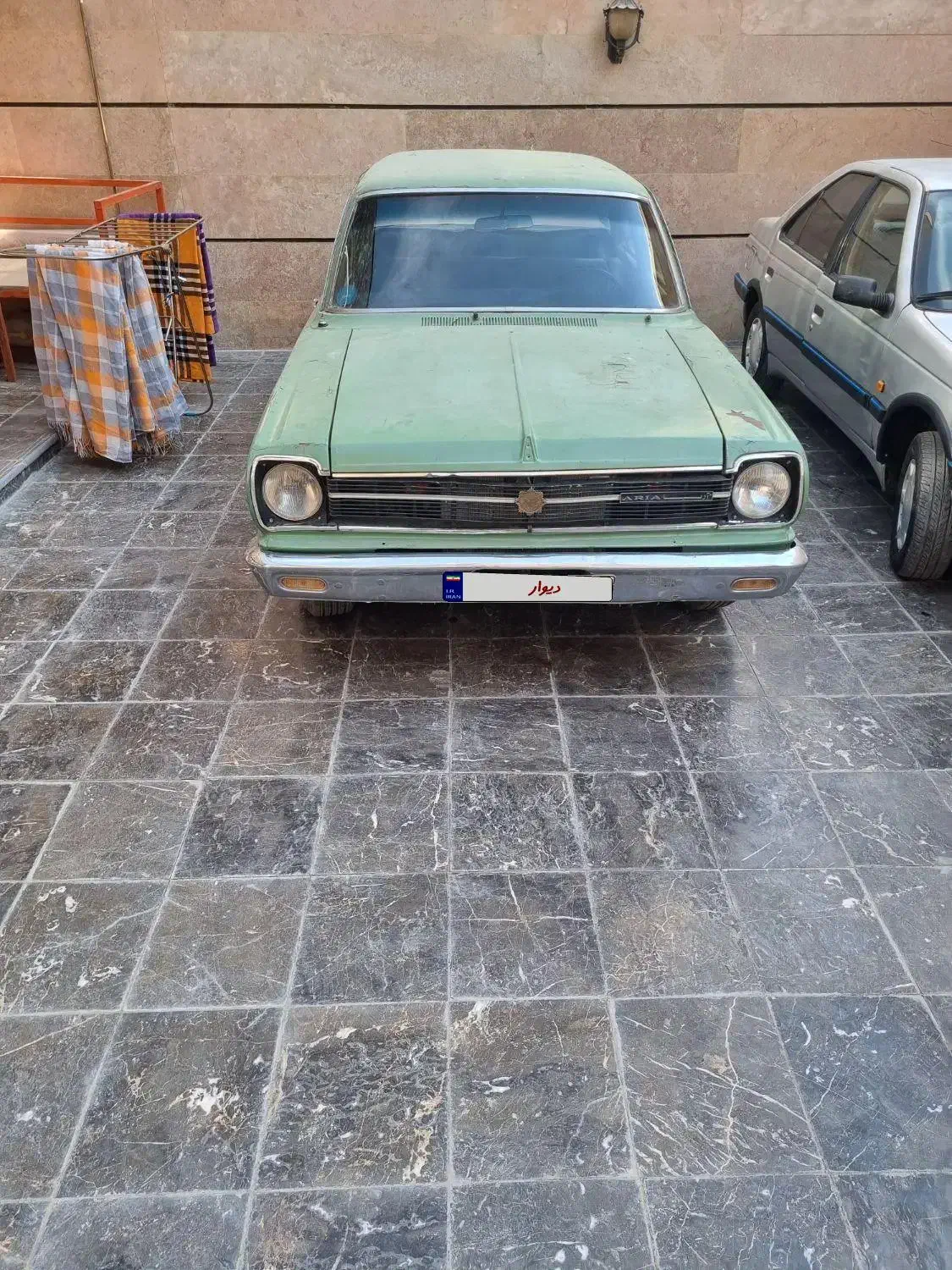 آریا مدل ۱۳۵۱ پلاک ملی|خودرو کلاسیک|اصفهان, شهید رجایی|دیوار