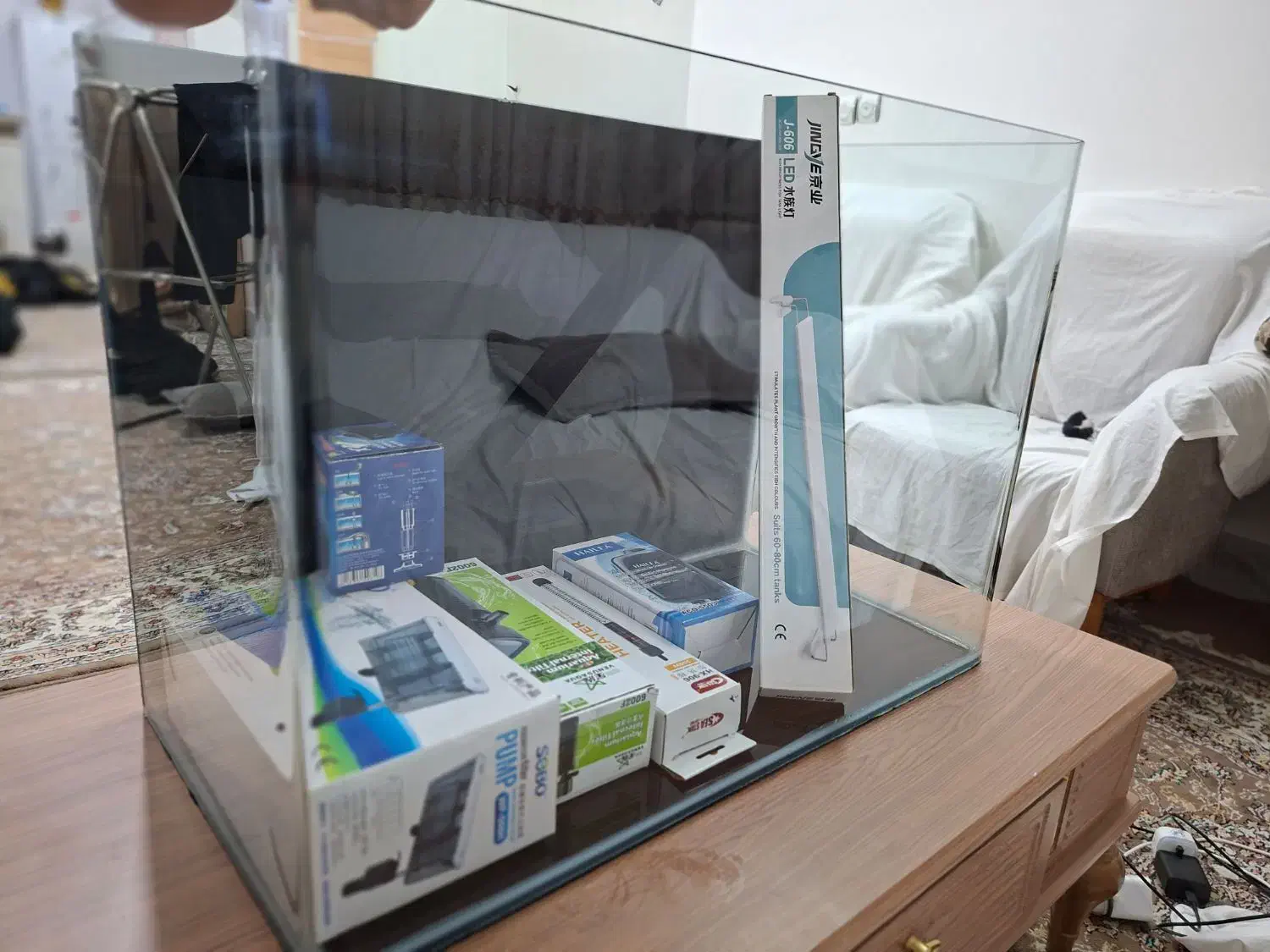 اکواریوم با لوازم|ماهی|قم, عمار یاسر|دیوار