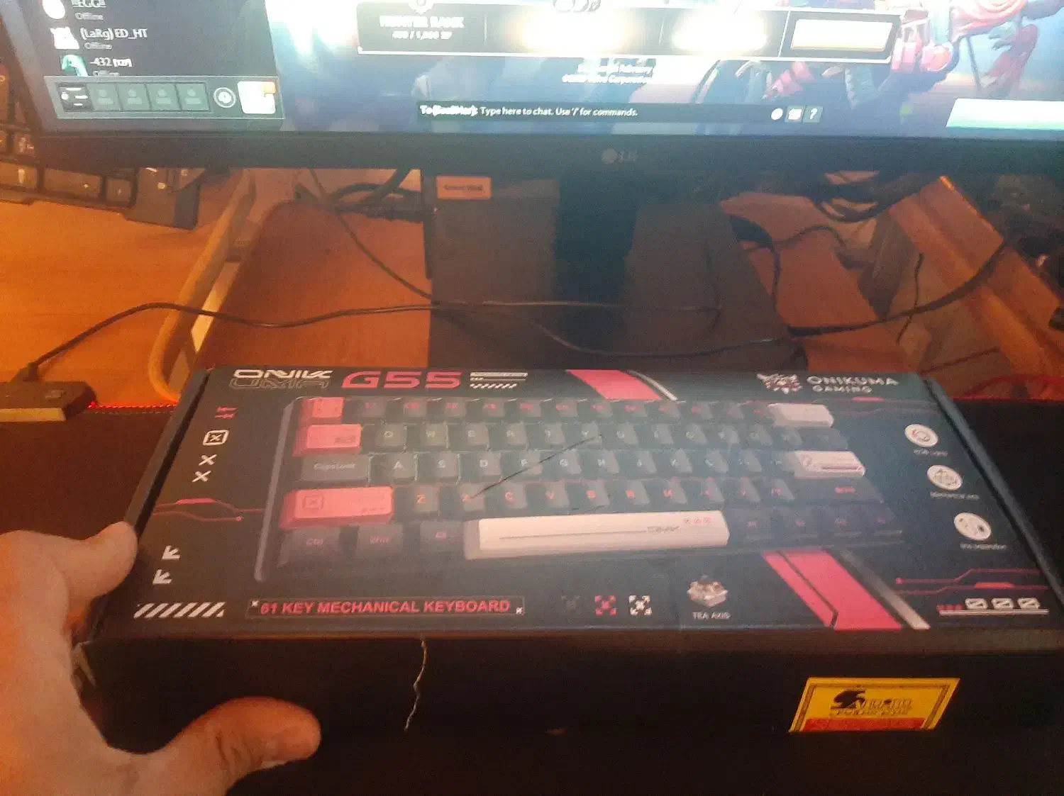 کیبرد مکانیکال سویچ قهوه‌ای|قطعات و لوازم جانبی رایانه|شیراز, فرگاز|دیوار