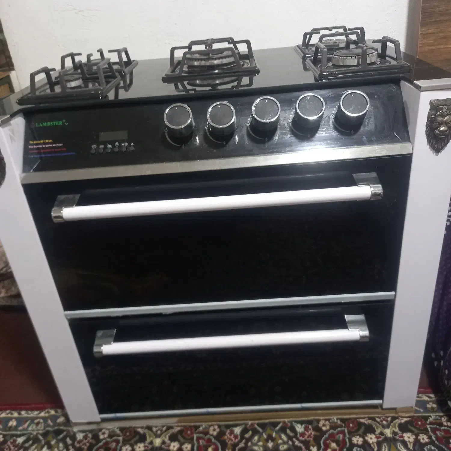 گاز پنج شعله طرح فر ۳ ماه خریده|اجاق گاز و لوازم برقی پختوپز|رشت, حومه رشت|دیوار