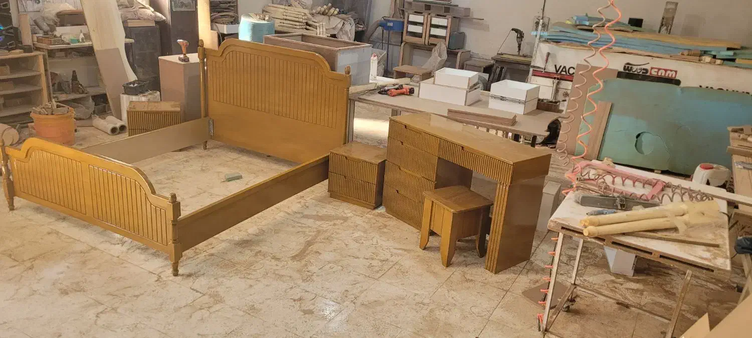 خدمات رنگکاری صنایع چوبی|خدمات پیشه و مهارت|اسلامشهر, شهرک واوان|دیوار