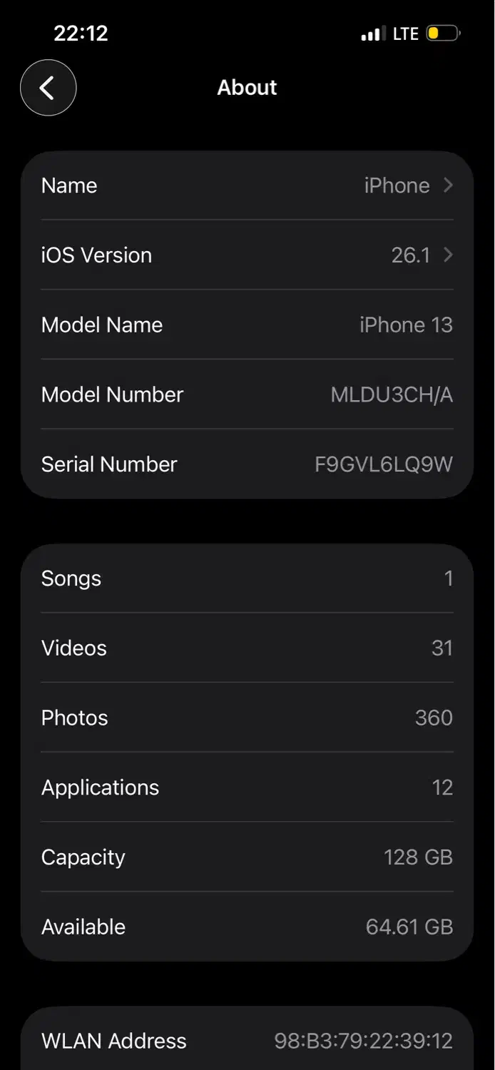 ایفون ۱۳نرمال|موبایل|سنندج, |دیوار
