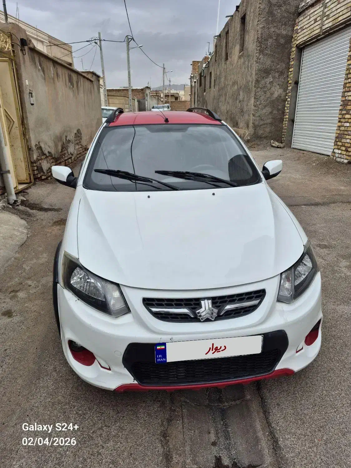 کوییک R سفید قرمز  مدل 1400|خودرو سواری و وانت|قائن, |دیوار