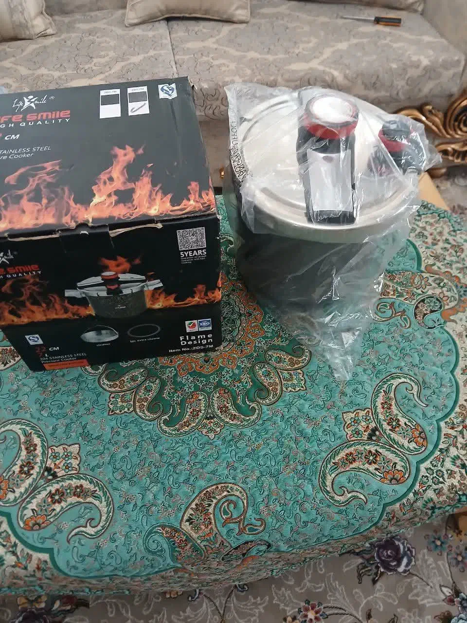 فروش زودپز ۷لیتری بهترین مارک لایف اسمایل|ظروف پخت‌وپز|کرج, جهان‌شهر|دیوار