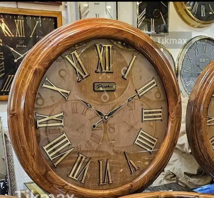 ساعت دیواری چوب|ساعت دیواری و تزئینی|خرمآباد, |دیوار