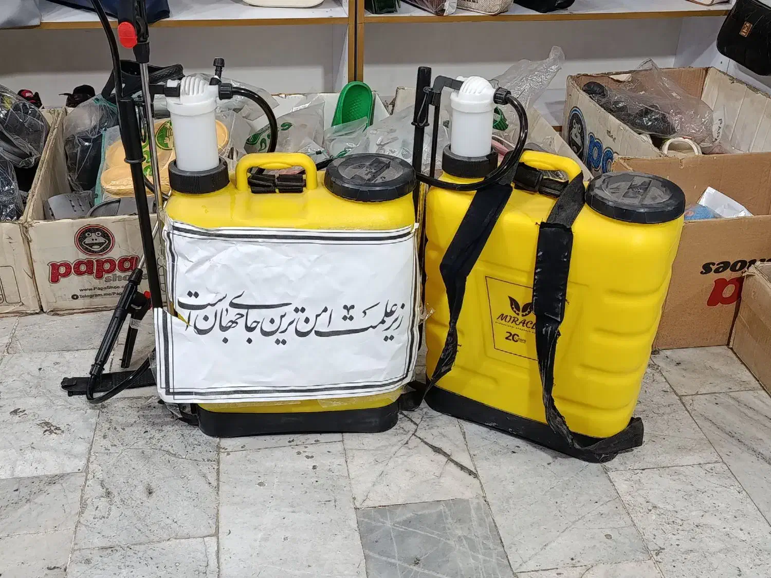 ۲ عدد سم پاش 20 لیتری نو|ماشینآلات صنعتی|وحیدیه, |دیوار