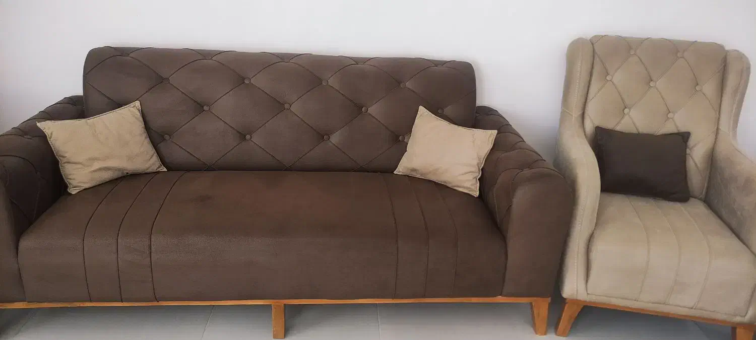 سرویس مبل ۷ نفره|مبلمان خانگی و میز عسلی|ملکآباد, |دیوار