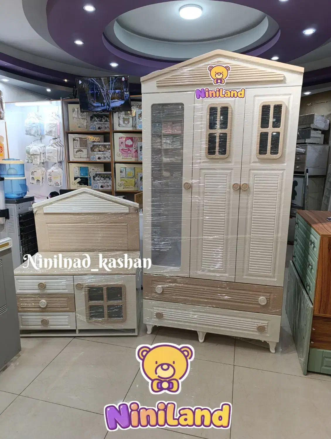 تخت/کمد/ویترین /مدل کلبه پرفروش|تخت و صندلی بچه|کاشان, فاز ۲ ناجی آباد|دیوار