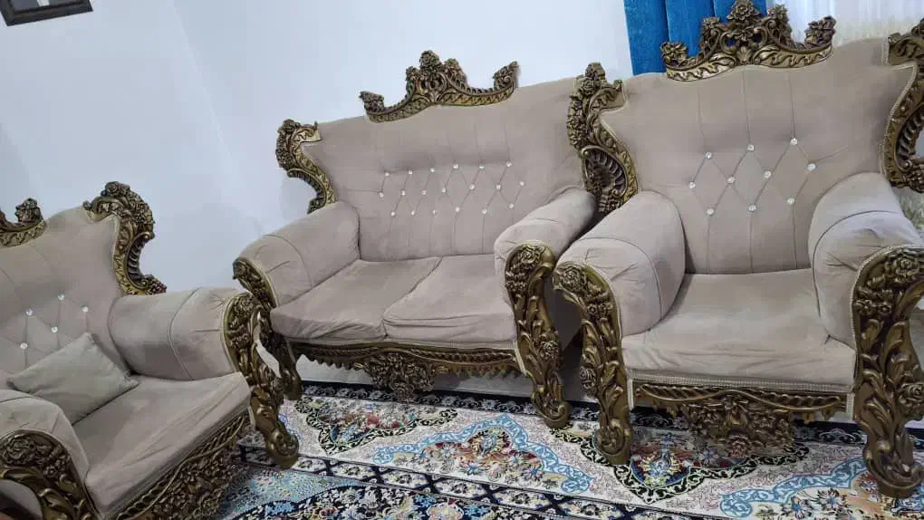 مبل هفت نفره|مبلمان خانگی و میز عسلی|کوچصفهان, |دیوار