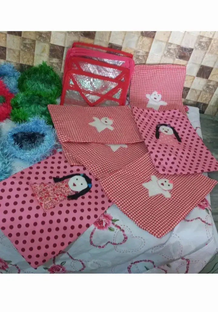 کسیه لقمه ی نون مدرسه کسیه نون وجاسبزی|سفره، حوله، دستمال آشپزخانه|سبزوار, رضوی|دیوار