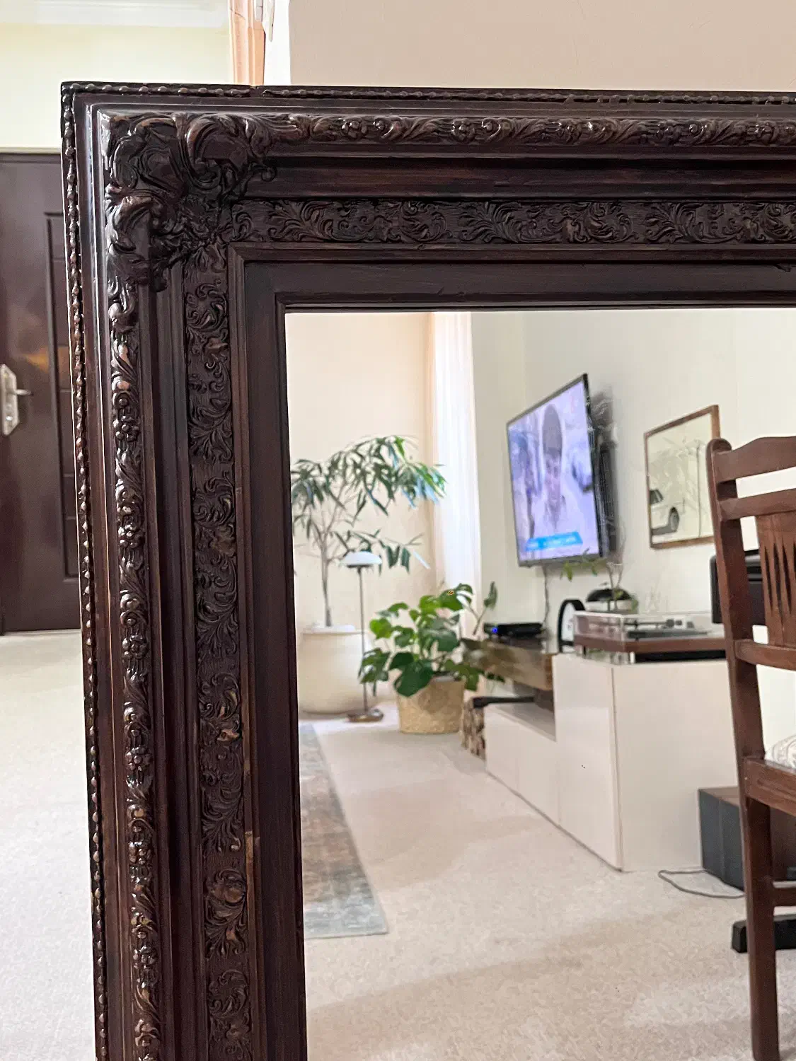 اینه وینتیج مرمت شده|آینه|یزد, |دیوار