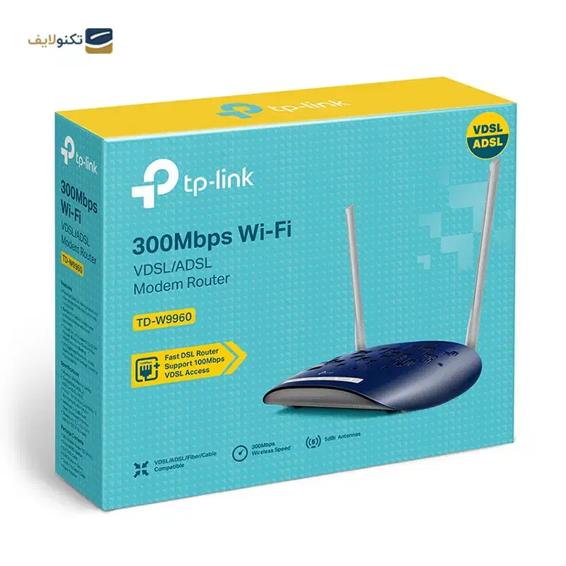 مودم تی پی لینک Vidsl|مودم و تجهیزات شبکه|نیشابور, شهرک قدس|دیوار
