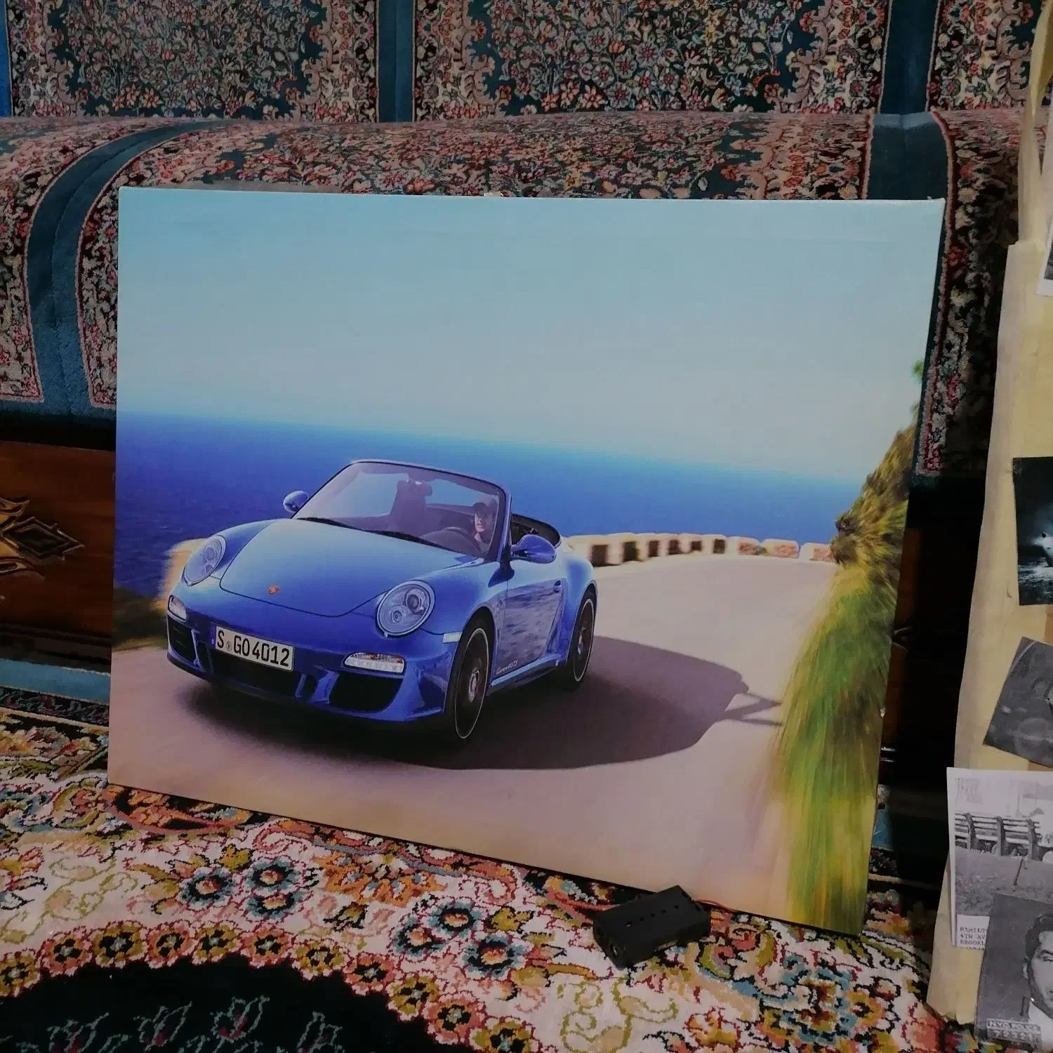 تابلو بزرگ لامپ دار|تابلو، نقاشی، عکس|زرند, |دیوار