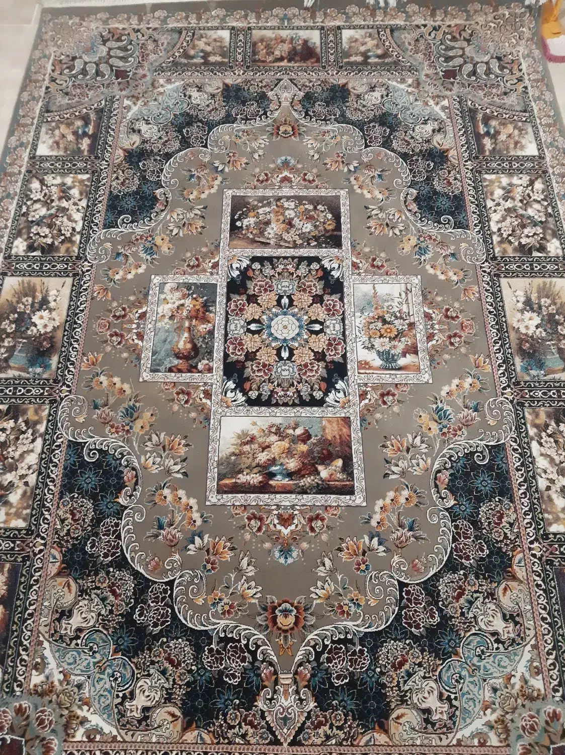 فرش ۶متری|فرش|قزوین, |دیوار