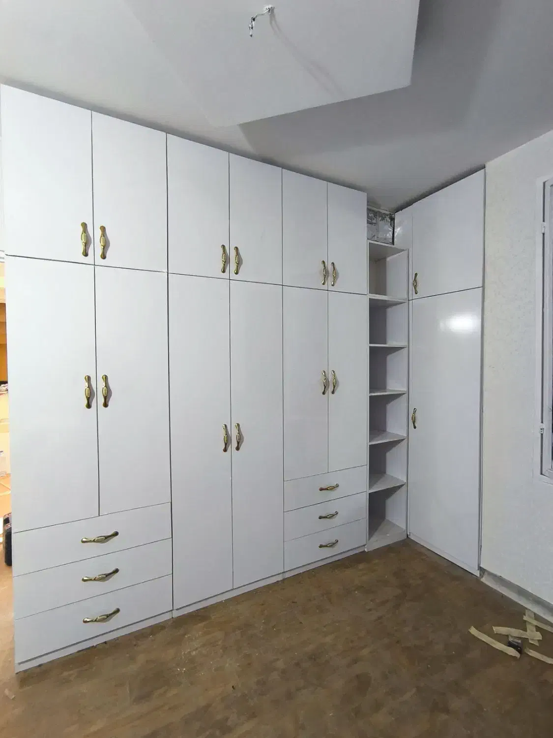 کمد دیواری باکسی|جاکفشی، کمد، دراور|قرچک, میرزائی شمالی|دیوار