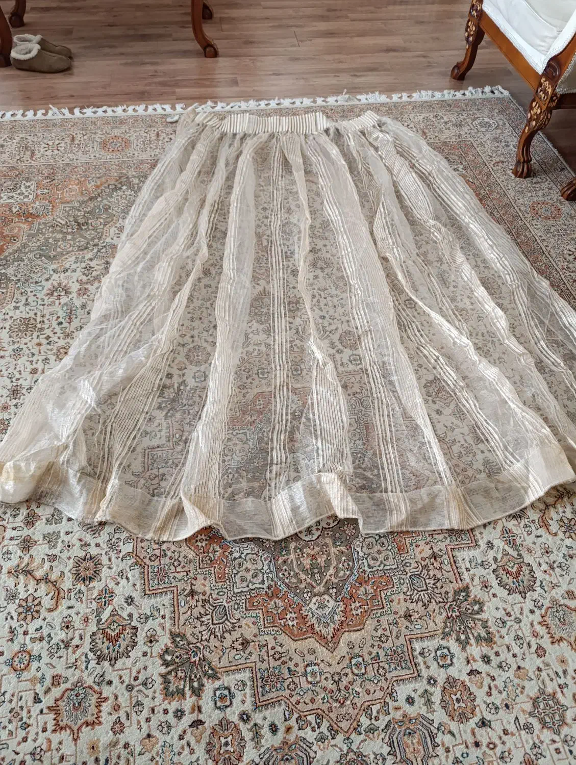 پرده حریر|پرده، رانر، رومیزی|تهران, مینیسیتی (شهرک نفت)|دیوار