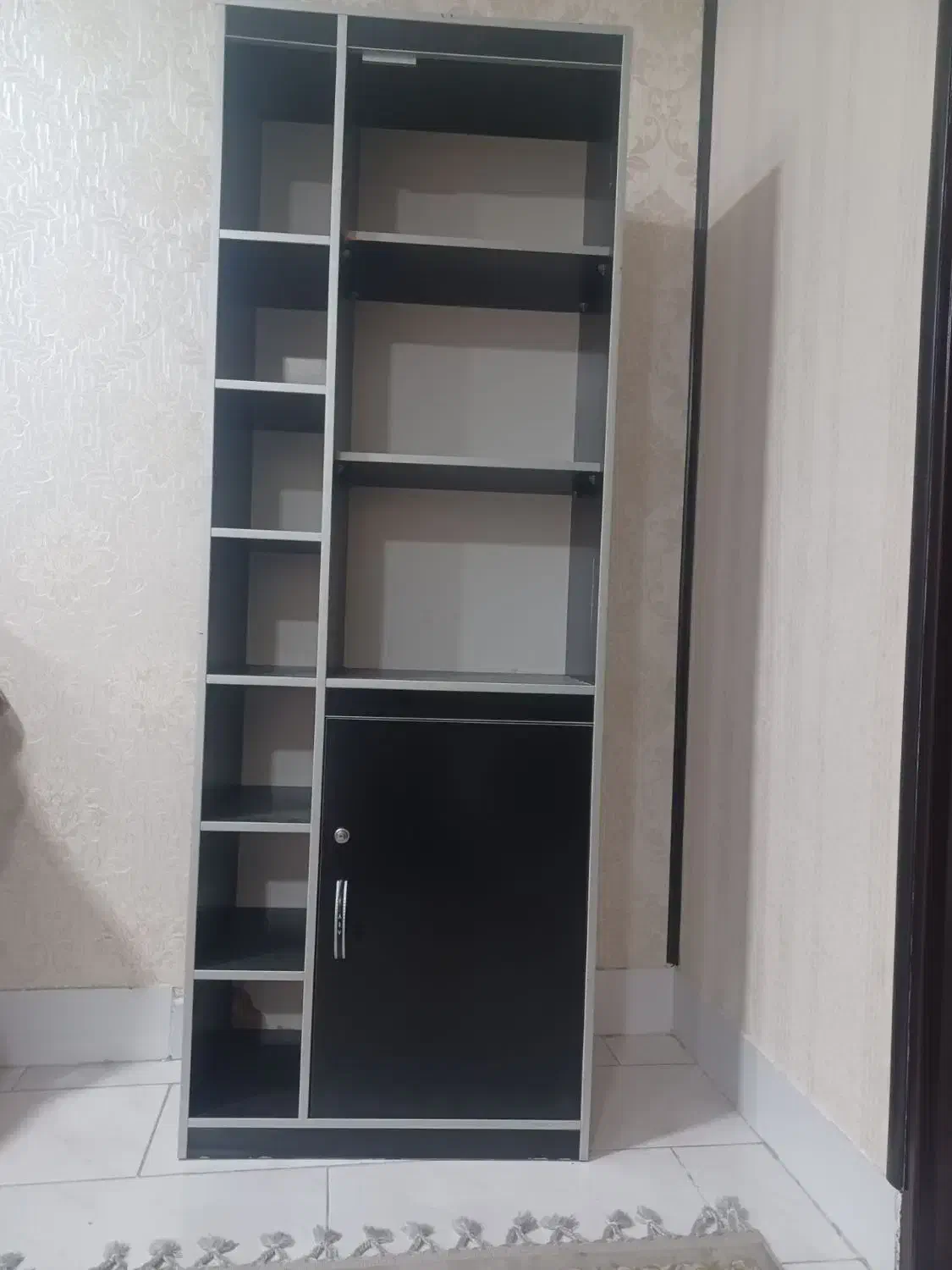 کمد دیواری|کتابخانه، شلف، قفسه‌های دیواری|شهرکرد, |دیوار