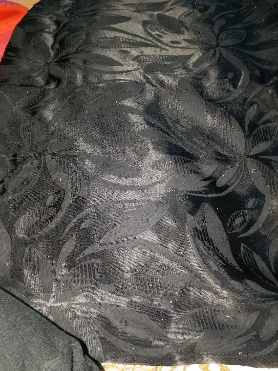 پارچه چادرمشکی گلدارمجلسی سوغات کربلا|لباس|شاهینشهر, عطار|دیوار