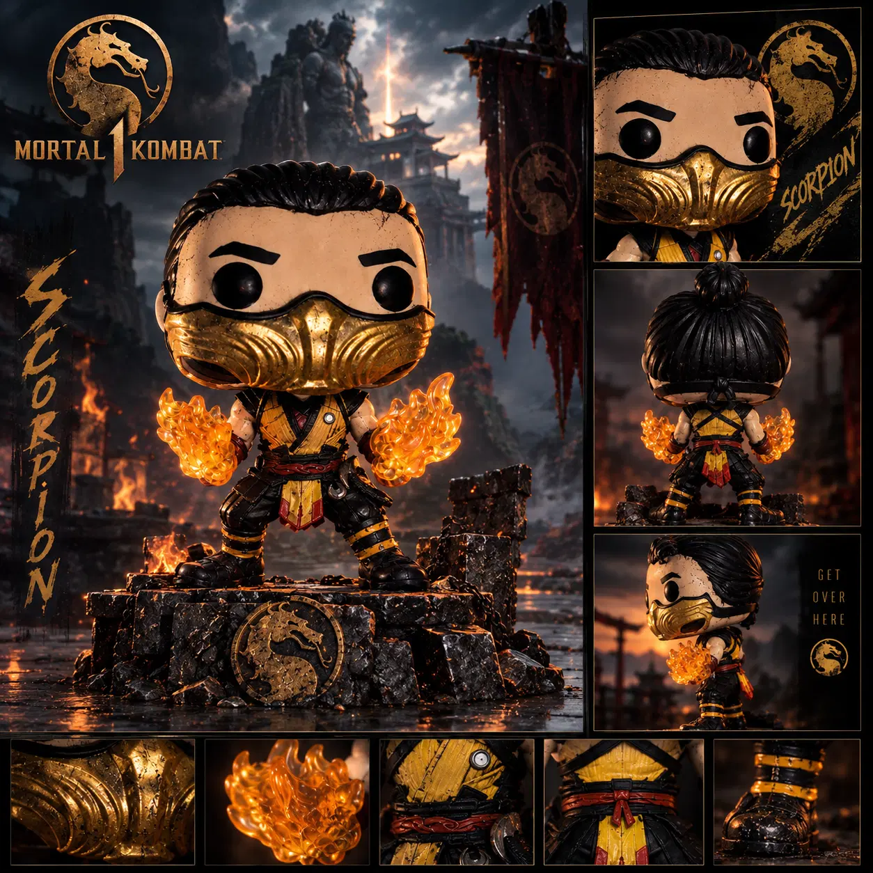 فیگور فانکو پاپ Scorpion.Mortal Kombat 1|اسباببازی|تهران, ویلاشهر|دیوار