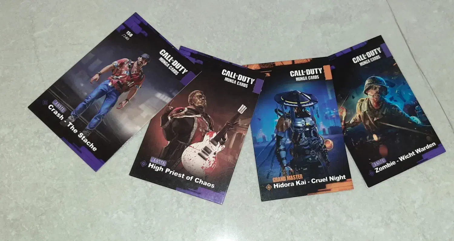 کارتهای کد نخورده کال آف دیوتی|کنسول، بازی ویدئویی و آنلاین|سمنان, |دیوار