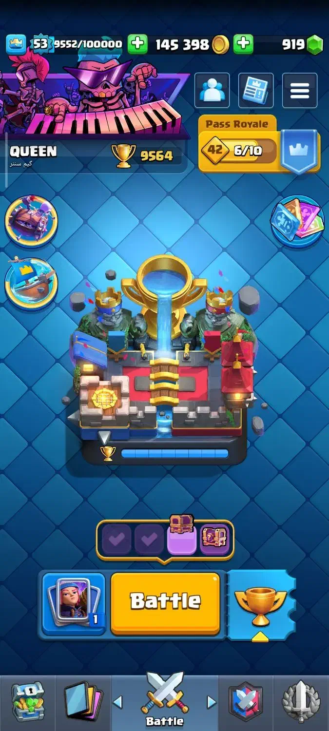 اکانت کلش رویال|کنسول، بازی ویدئویی و آنلاین|تربت جام, میرقوام الدین|دیوار