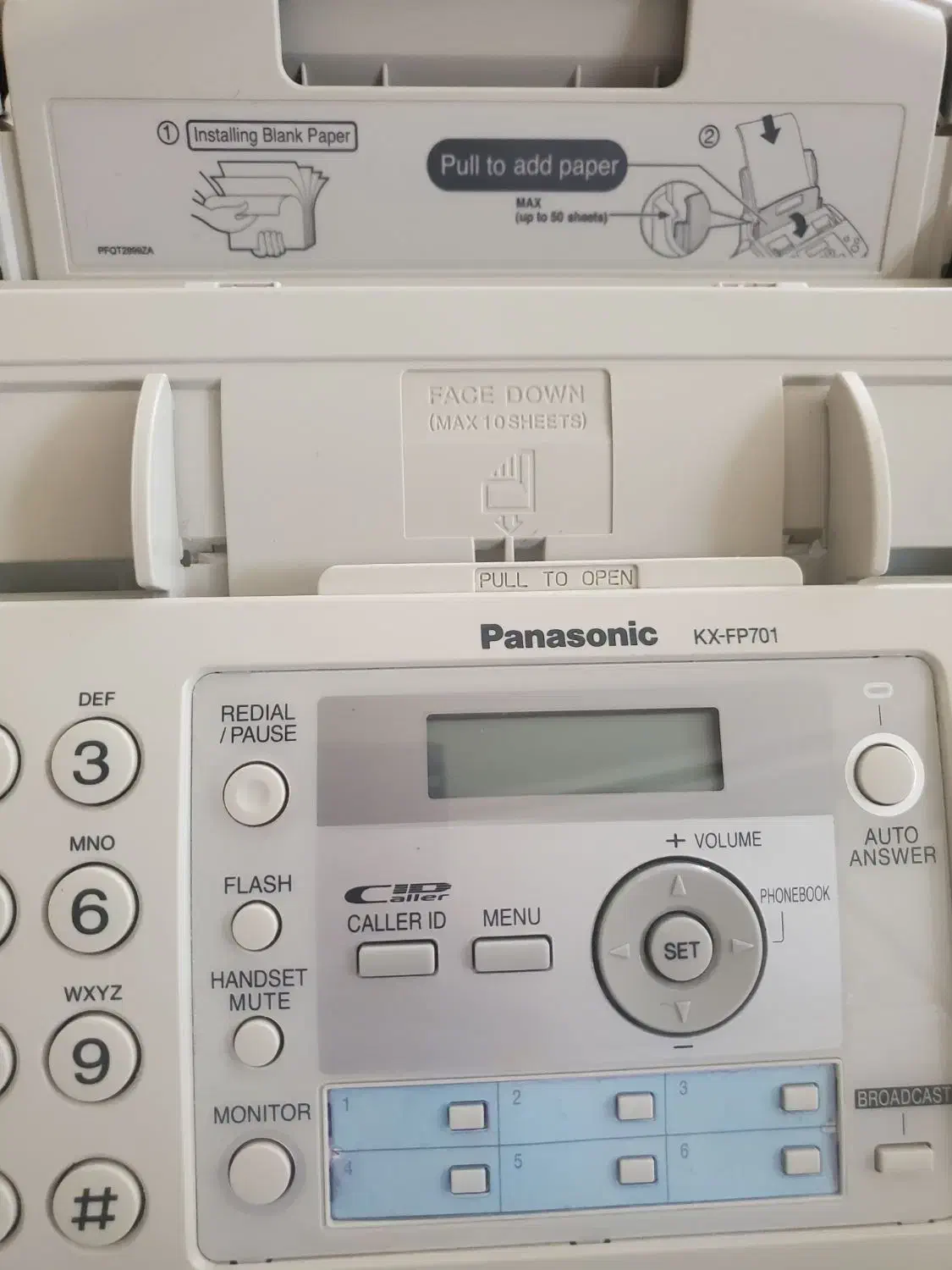 دستگاه فاکس پاناسونیگ|پرینتر، اسکنر، کپی، فکس|کرمانشاه, |دیوار