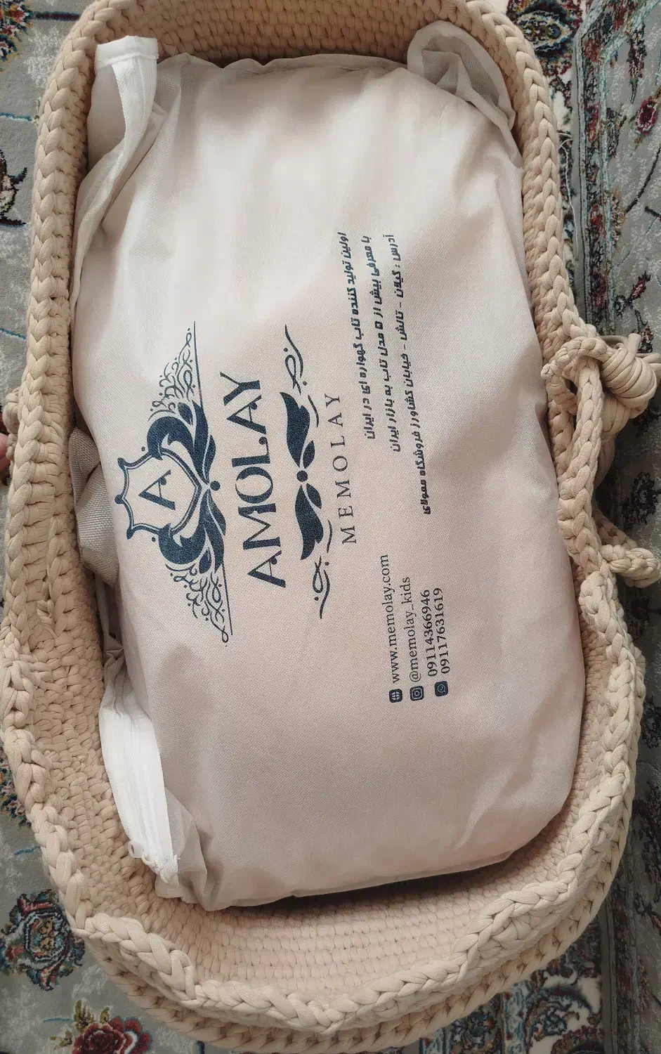 کریر یا گهواره یا سبد کودک|کالسکه و لوازم جانبی|سقز, |دیوار