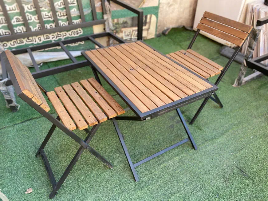 میز صندلی تاشو|صندلی و نیمکت|خمینی‌شهر, |دیوار