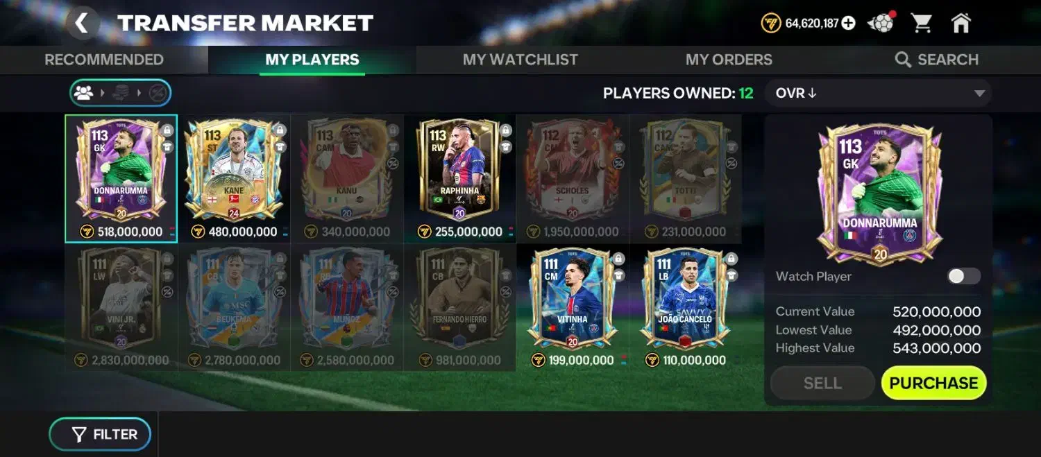 اکانت فیفا موبایل|کنسول، بازی ویدئویی و آنلاین|علی‌آباد کتول, |دیوار