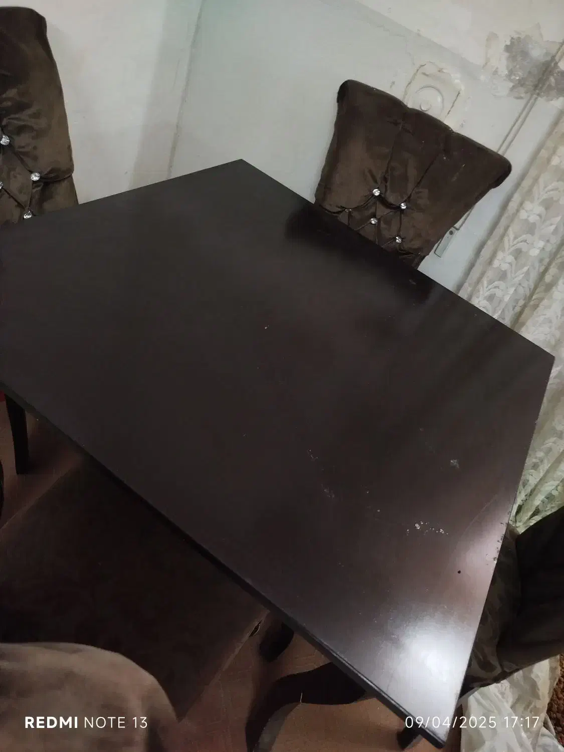 میز نهارخوری درجه یک|میز و صندلی غذاخوری|کاشان, کارگر|دیوار