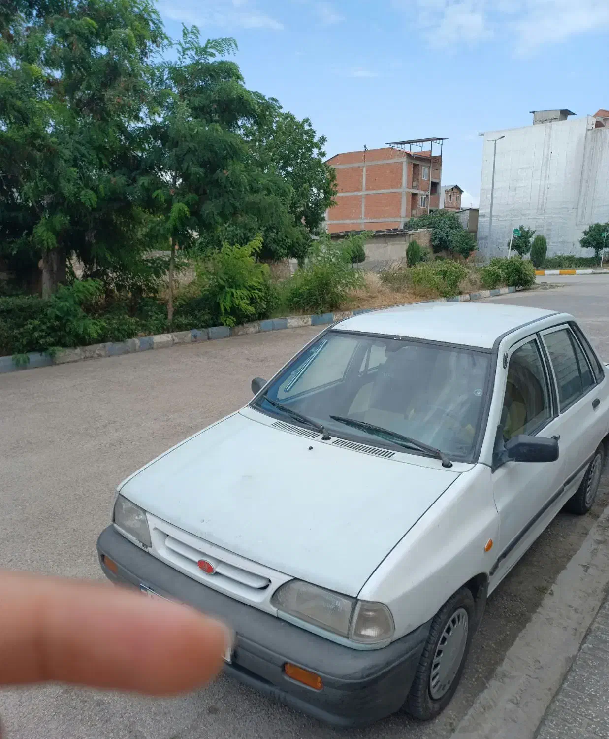 پراید سفید مدل ۸۲ شاسی سالم|خودرو سواری و وانت|بهشهر, |دیوار